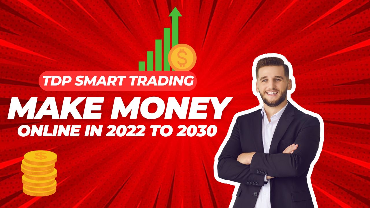 Red Illustrative How to Make Money YouTube Thumbnail